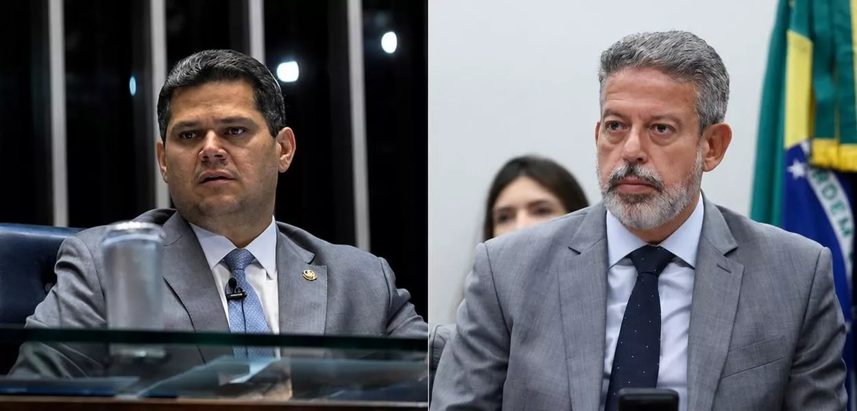 Davi Alcolumbre e Arthur Lira