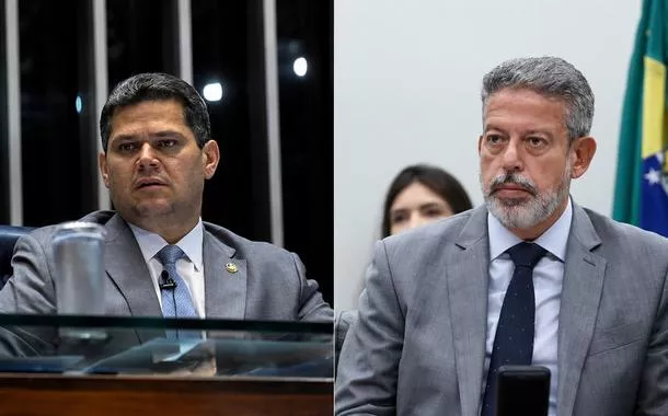 Davi Alcolumbre e Arthur Lira