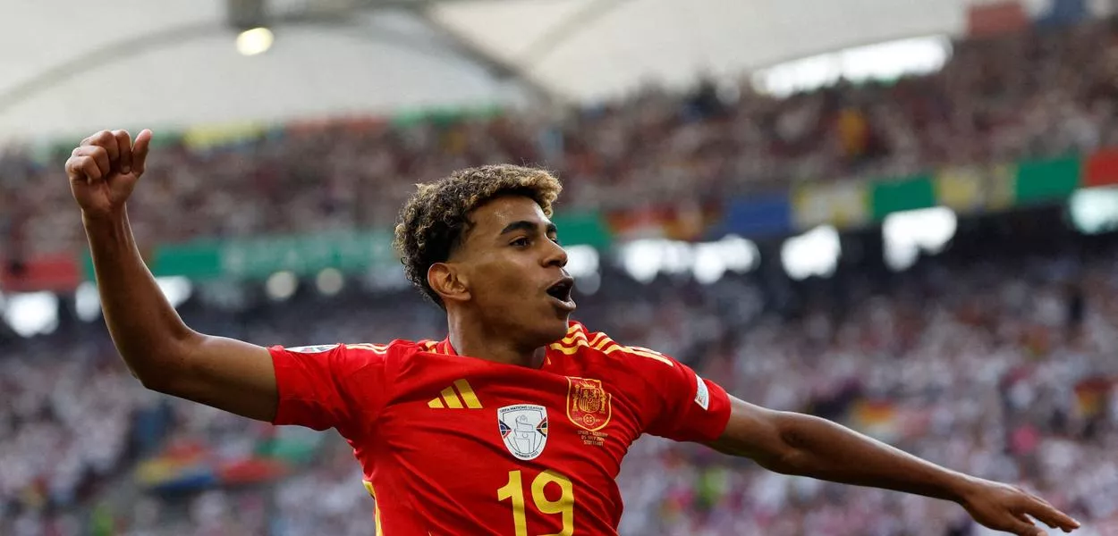 Lamine Yamal, da Espanha - 5 de julho de 2024 