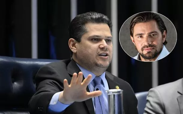 David Alcolumbre e Daniel Vorcaro