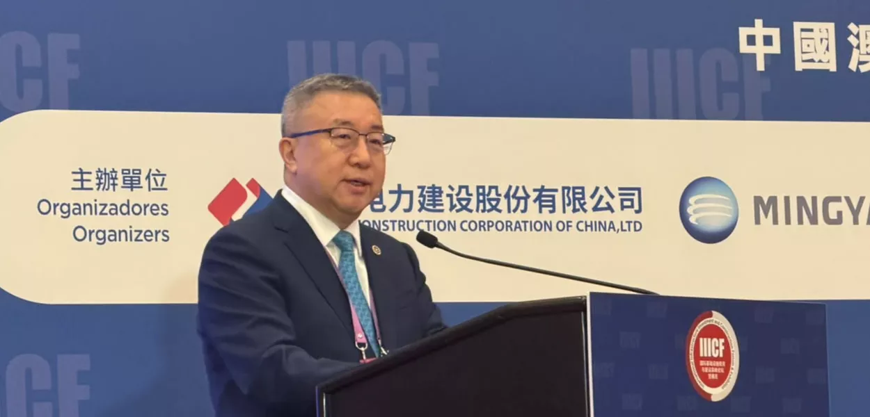 Fang Qiuchen, presidente da Associação Internacional de Empreiteiros da China (CHINCA)