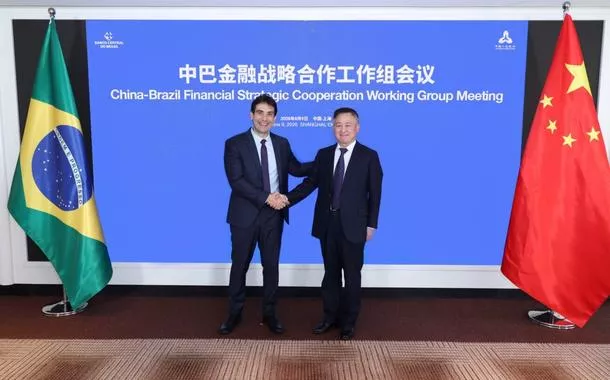 Presidentes do BC do Brasil e do Banco Popular da China