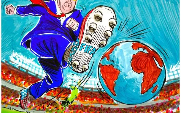 Trump World Cup - Latuff