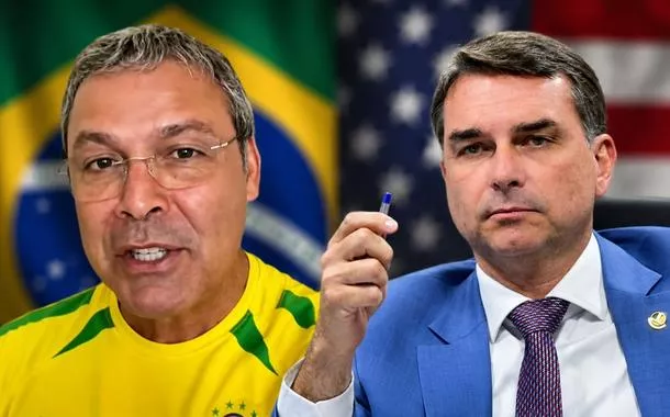 Lindbergh critica alinhamento de Flávio Bolsonaro aos EUA e diz que senador age como "mascote do Trump"