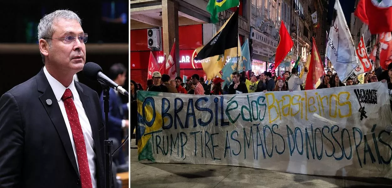 Lindbergh Farias e um ato pela soberania brasileira