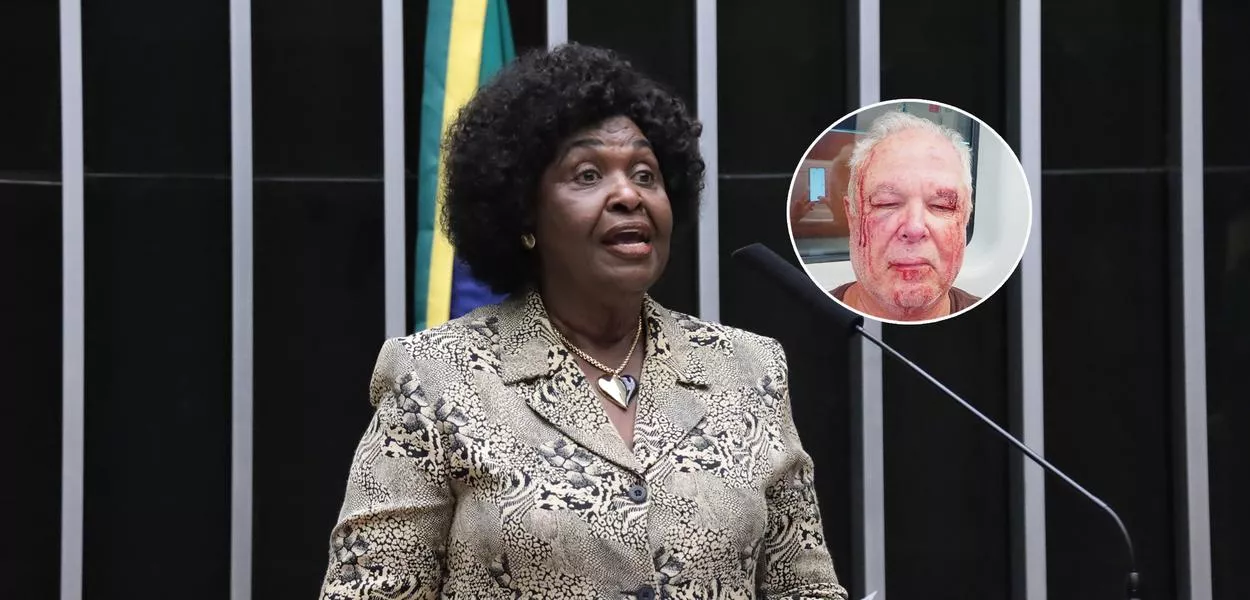 Benedita da Silva e Mauro Figueiredo 