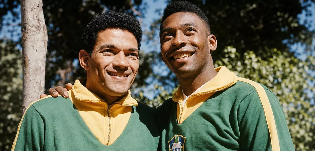 Mané Garrincha e Pelé