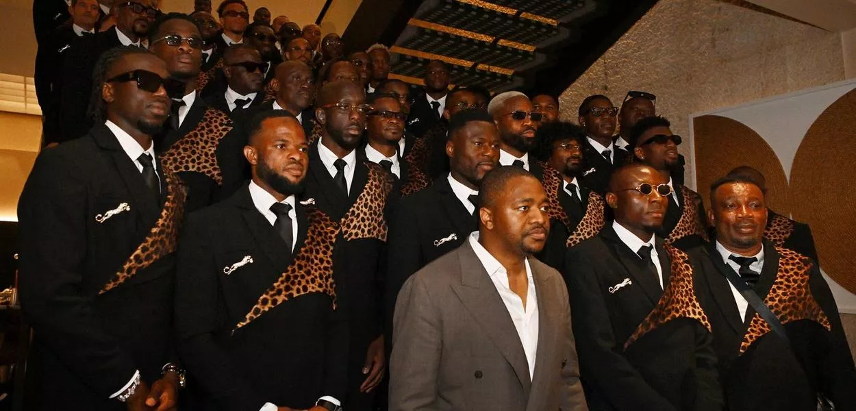 Jogadores da República Democrática do Congo chegam a hotel em Houston antes da Copa do Mundo da Fifa -11 de junho de 2026