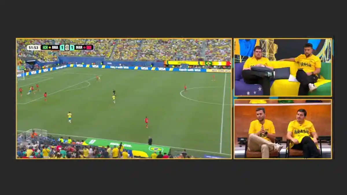 CazéTV bate recorde com Brasil x Marrocos e transforma audiência em poder político
