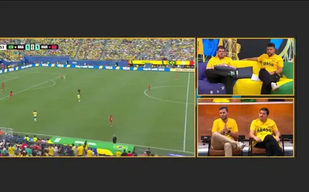 CazéTV bate recorde com Brasil x Marrocos e transforma audiência em poder político