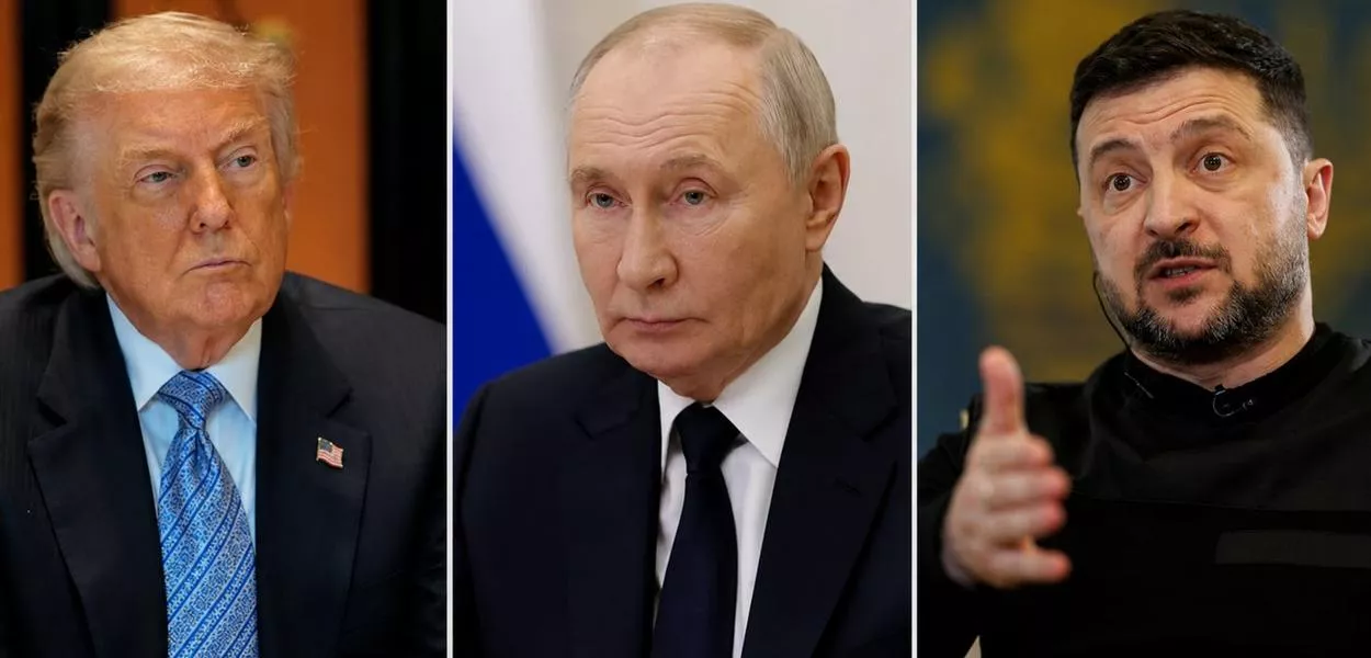Trump fala com Putin e Zelensky por telefone