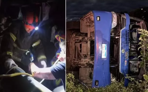 O time de basquete que se envolveu em um acidente de ônibus na madrugada desta segunda-feira (15) na CE-187, em Tauá, interior do Ceará, havia sido campeão de um torneio horas antes da tragédia