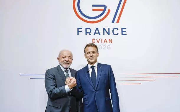 Lula e Emmanuel Macron