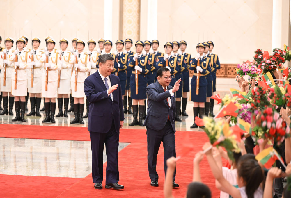 Presidentes da China e de Mianmar se reúnem em Beijing