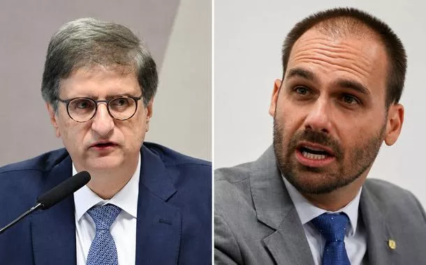Paulo Gonet e Eduardo Bolsonaro