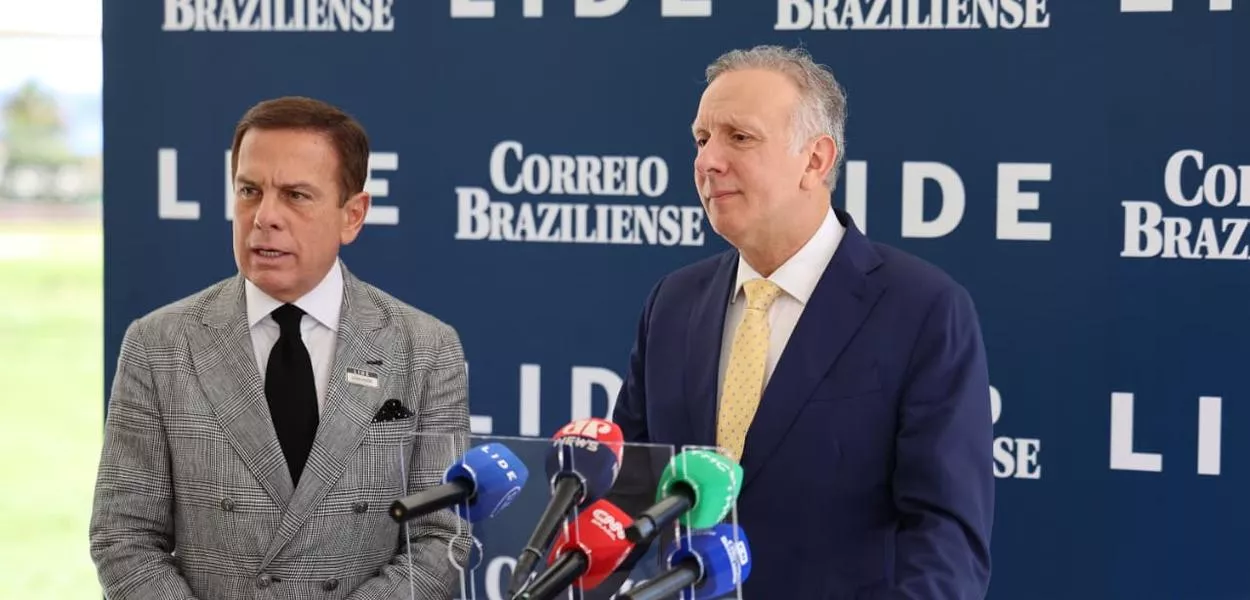 João Doria e Aguinaldo Ribeiro