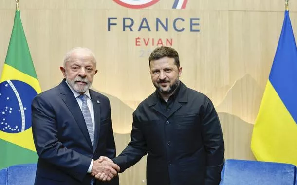 Lula se reúne com Zelensky após cúpula do G7