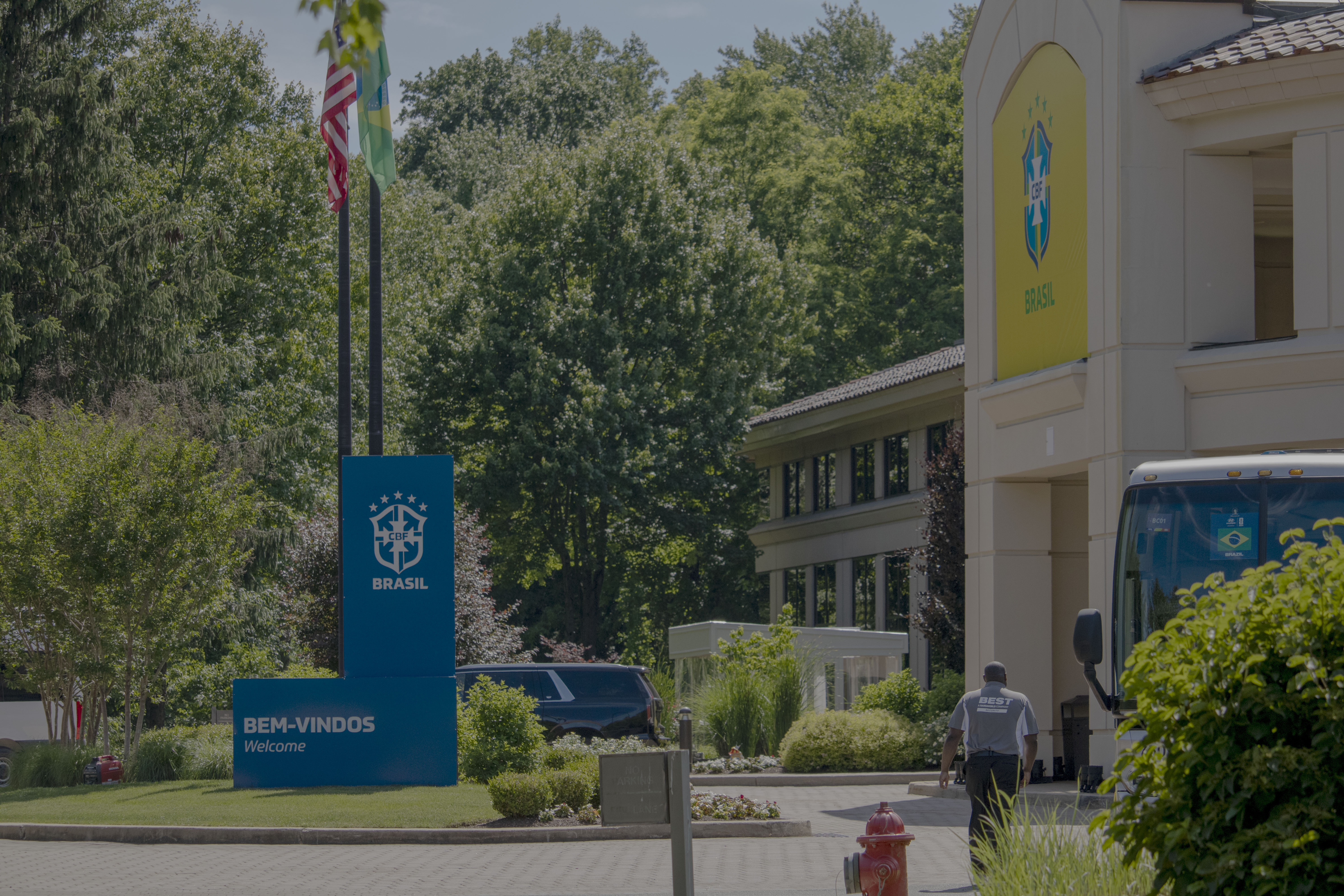 Hotel da seleção brasileira em Basking Ridge, Nova Jersey (09/06/2026)