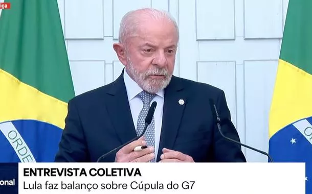 'G7 virou um samba de uma nota só', diz Lula