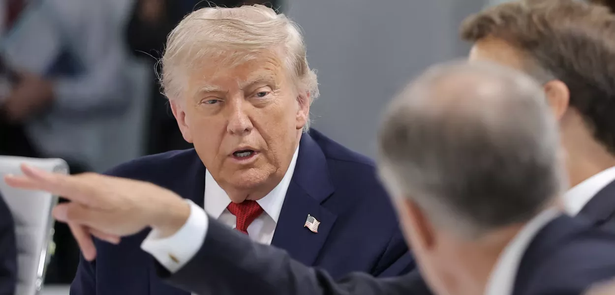 Donald Trump em Versalhes