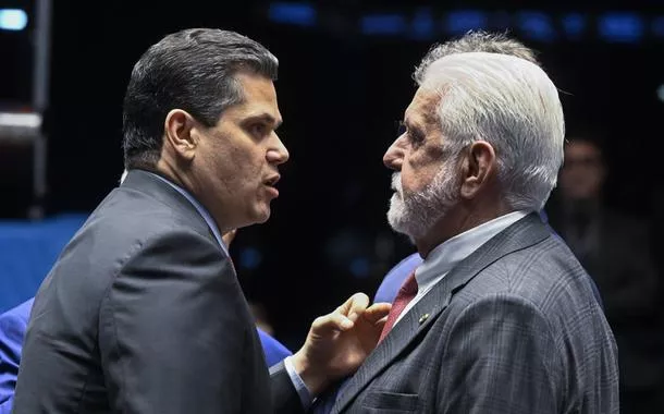 Davi Alcolumbre e Jaques Wagner