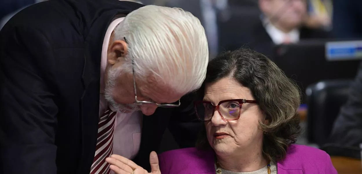 Jaques Wagner e Teresa Leitão