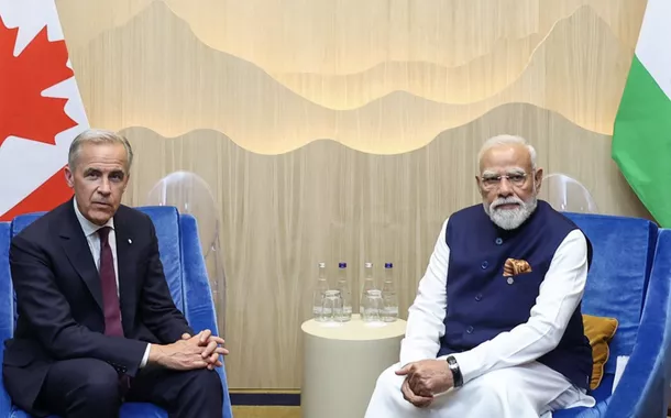 Mark Carney e Narendra Modi