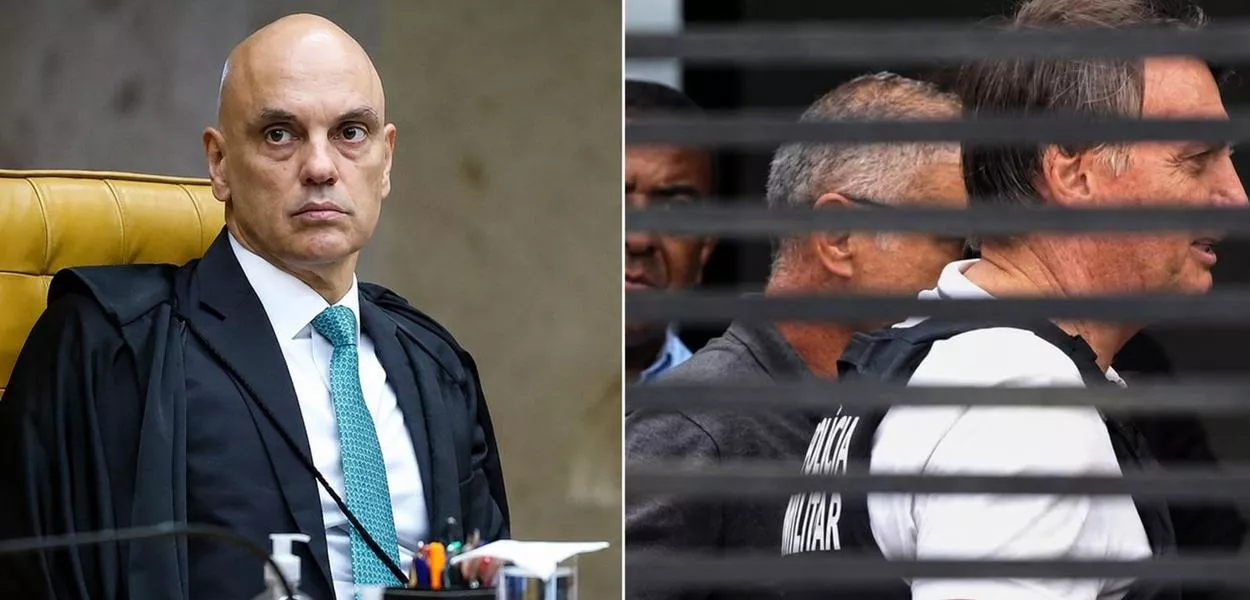 Alexandre de Moraes - Jair Bolsonaro