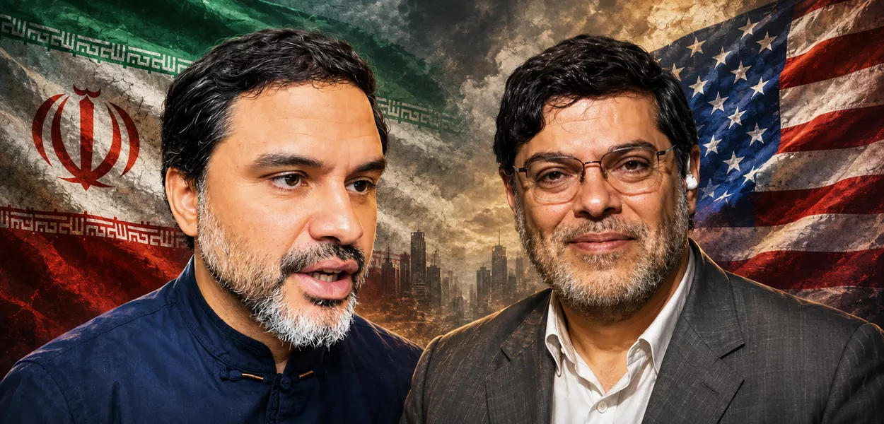 Marco Fernandes e Mohammad Marandi