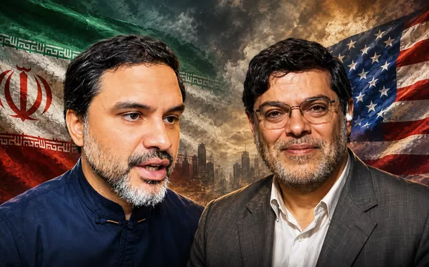 Marco Fernandes e Mohammad Marandi