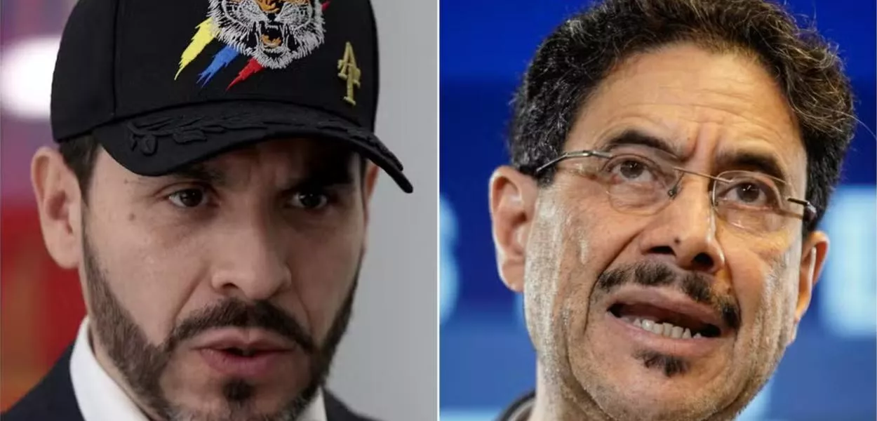 Abelardo de la Espriella e Iván Cepeda 