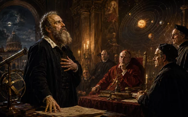 Galileu Galilei enfrenta a Inquisição