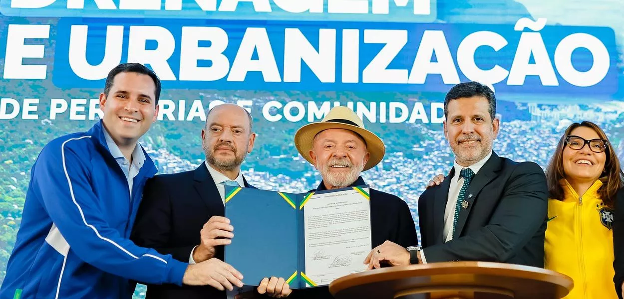 Lula reforça importância de obras de urbanização em áreas de risco