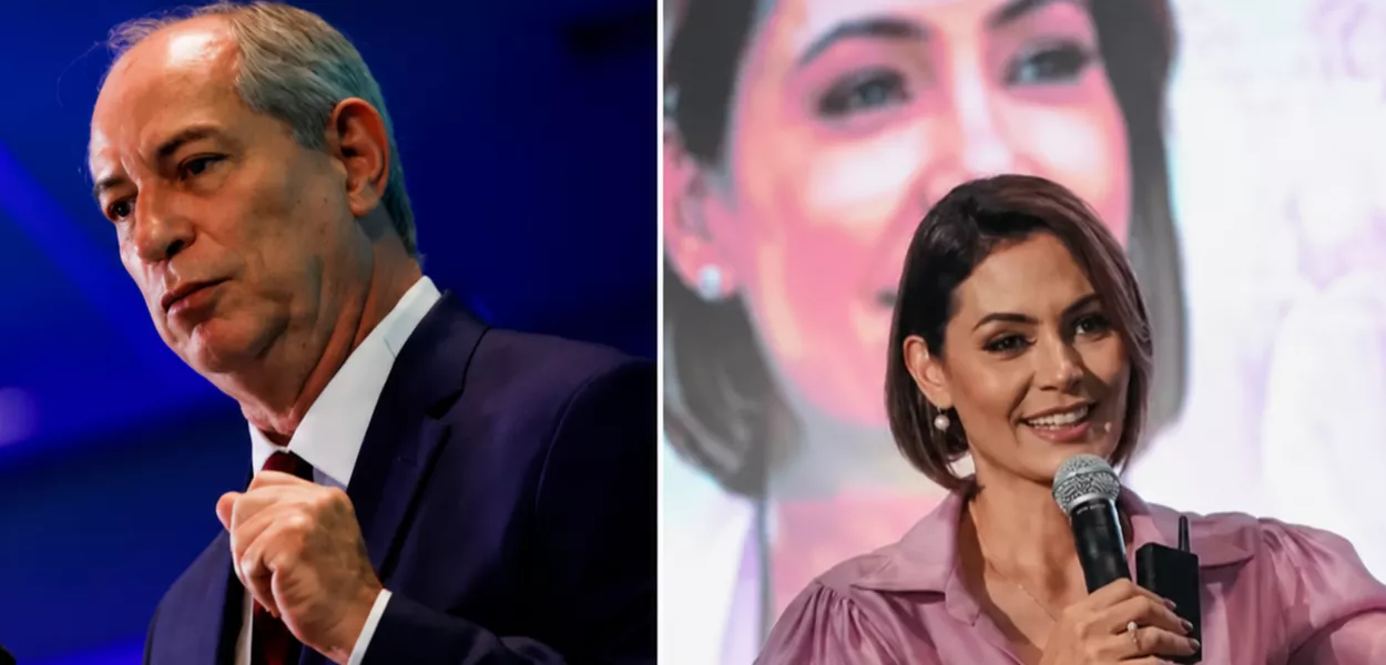 Ciro Gomes - Michelle Bolsonaro