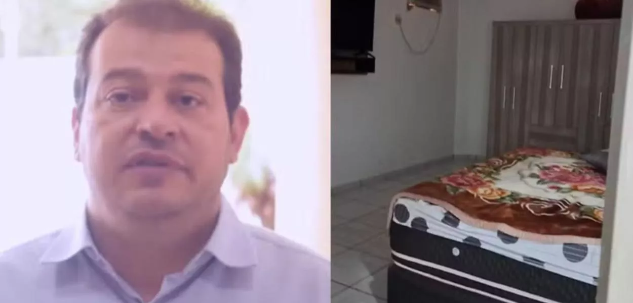 Rodrigo Felipe Amparado é concursado e usou sala de hospital como quarto