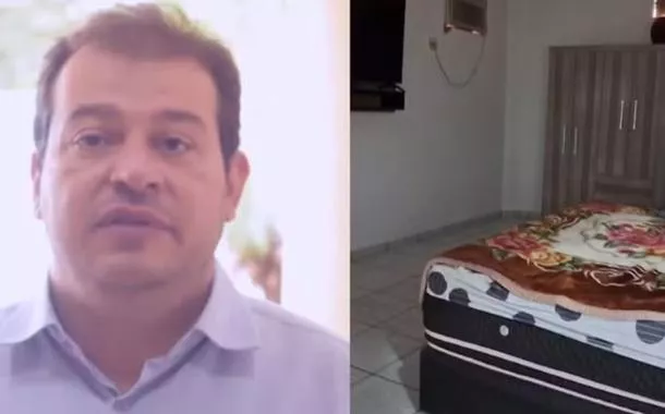 Rodrigo Felipe Amparado é concursado e usou sala de hospital como quarto