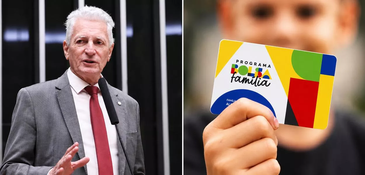Rogério Correia e um cartão sobre o Bolsa Família