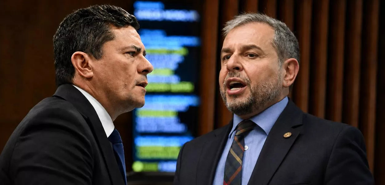 Sergio Moro e Ricardo Arruda