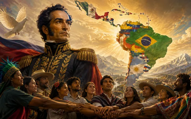 Simón Bolívar e o sonho de integração latino-americana