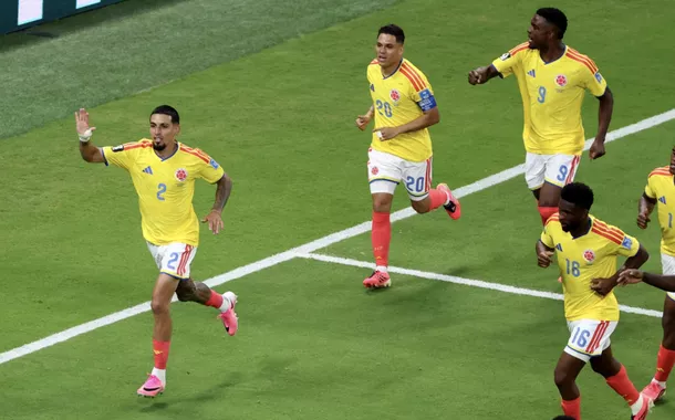 Colômbia celebra a vitória na Copa do Mundo