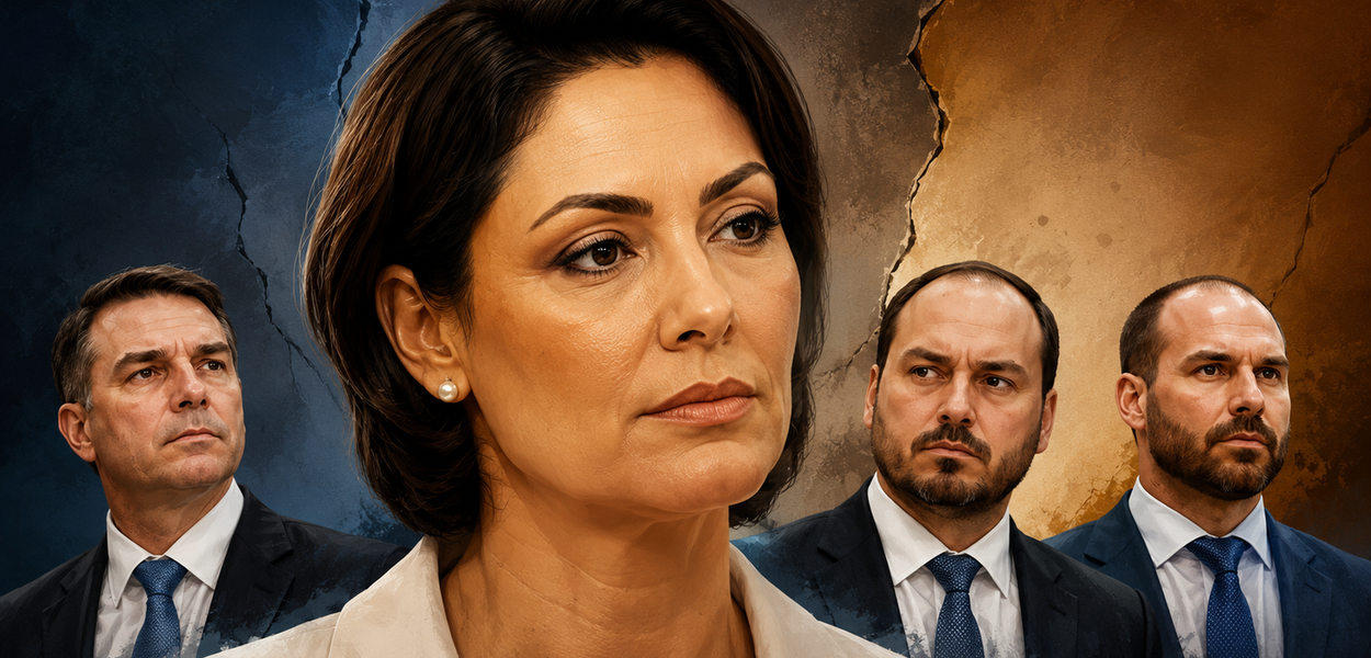 Veja a cronologia da crise entre Michelle e filhos de Jair Bolsonaro