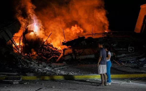 Escombros na Venezuela