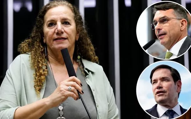 Jandira Feghali - Flávio Bolsonaro - Marco Rubio