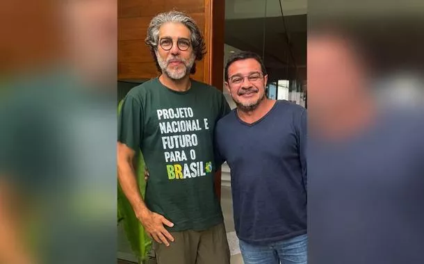 Juninho Pernambucano e Elias Jabbour