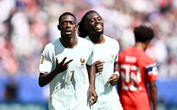 França goleia com hat-trick de Dembélé na Copa e confirma Noruega em possível caminho do Brasil
