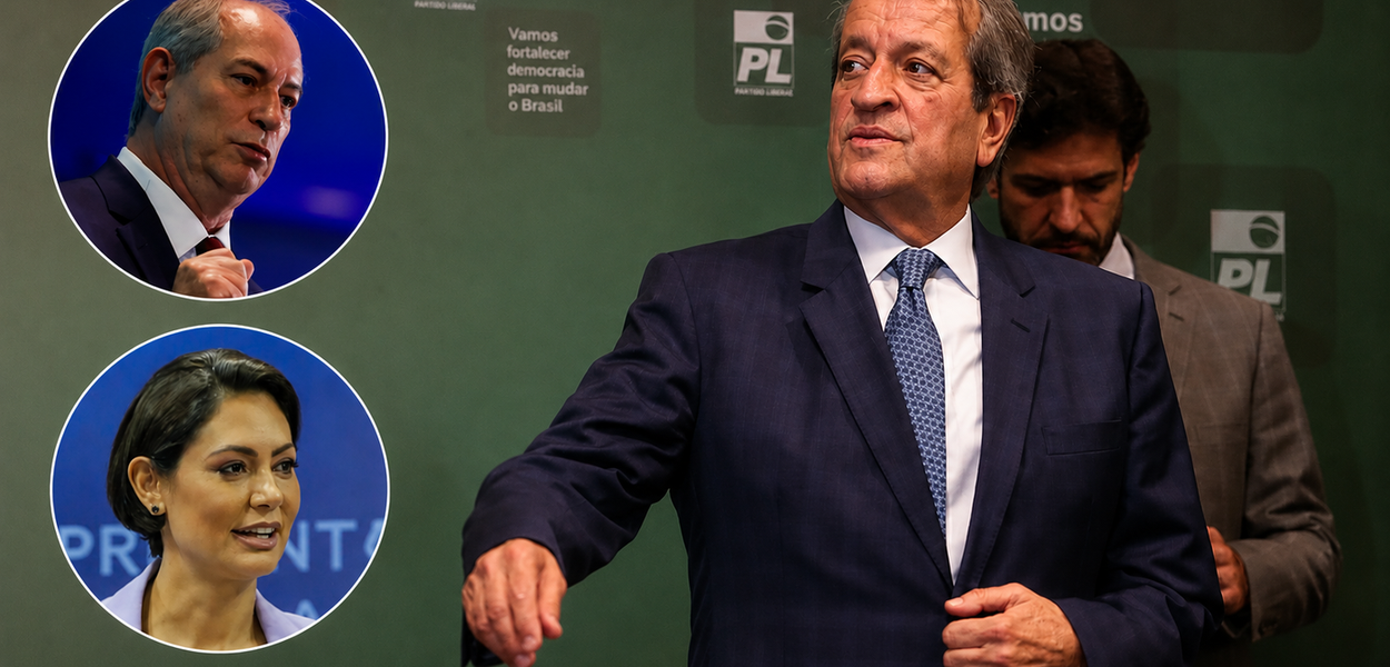 Valdemar tenta abafar crise no PL após Michele Bolsonaro detonar aliança com Ciro Gomes: 'ele briga até com o irmão'