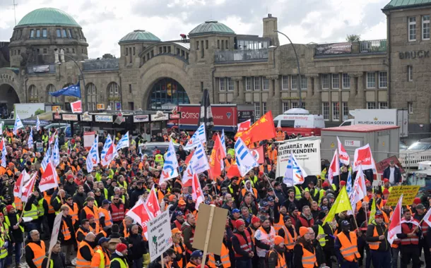 Greve em Hamburgo, Alemanha(2023)