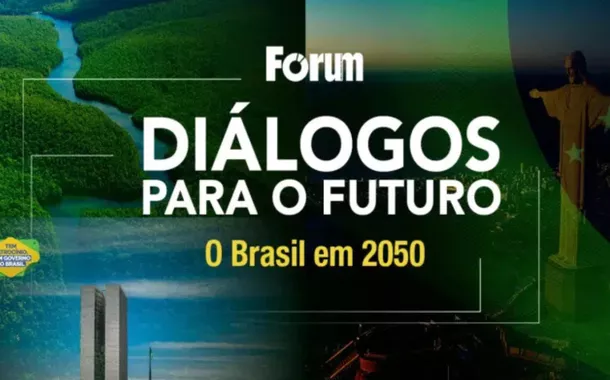 Divulgação do evento "Diálogos para o futuro: o Brasil em 2050"