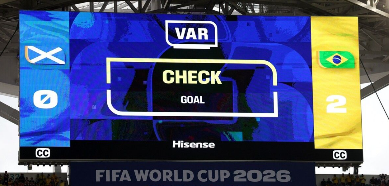 VAR altera 95% das decisões revisadas durante a fase de grupos da Copa - tecnologia news from Brasil 247