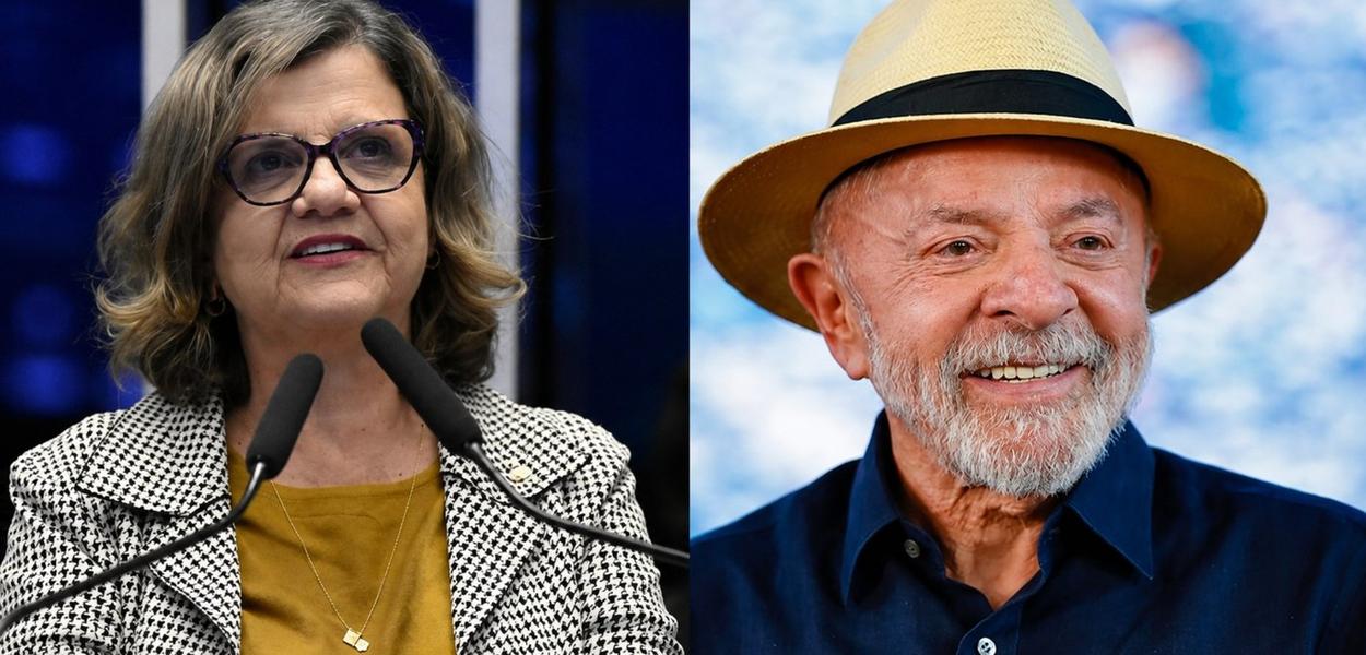 Lula recebe Teresa Leitão, nova líder do governo no Senado, no Palácio do Planalto